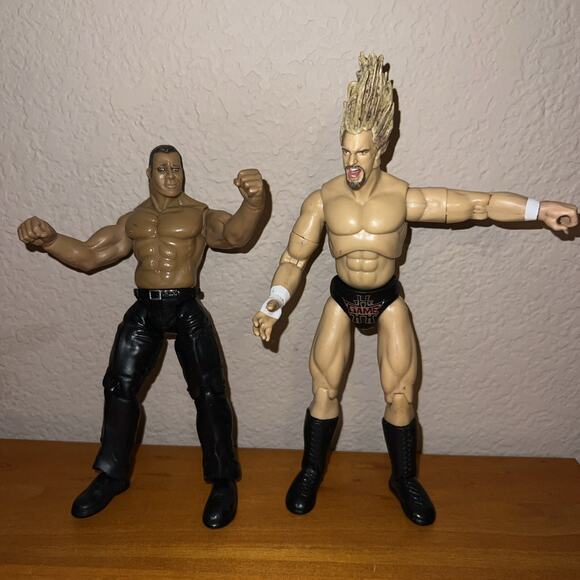 Lot of 13 VINTAGE 1999-2001 Jakks Pacific TITAN TRON LIVE Wrestling Figures WWF - Picture 6 of 13